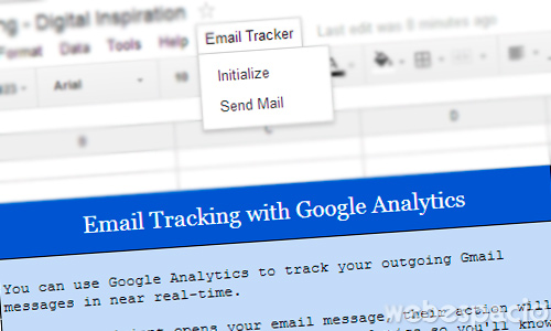 iniciar email tracker