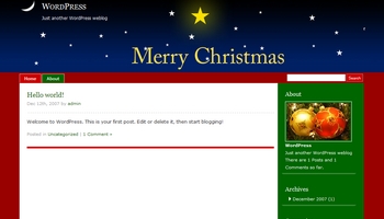 christmas231 40+ Themes WordPress con Motivos Navideños