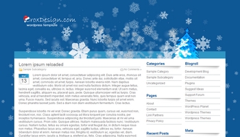 christmascrox 40+ Themes WordPress con Motivos Navideños