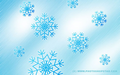 Snowflakes Photoshop Tutorial