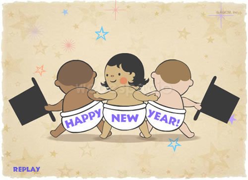 año nuevo ecard