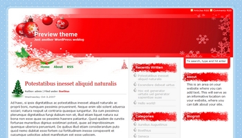 holidayseason 40+ Themes WordPress con Motivos Navideños