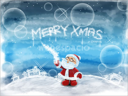 tutorial wallpaper de navidad en photoshop