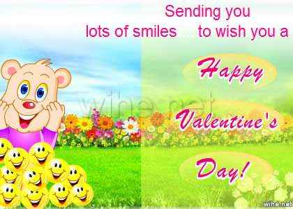 tarjeta san valentin smiles
