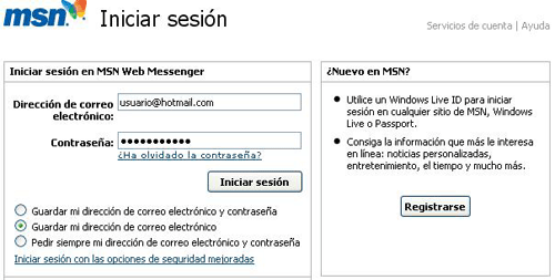 messenger web