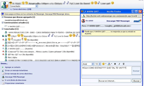 web messenger