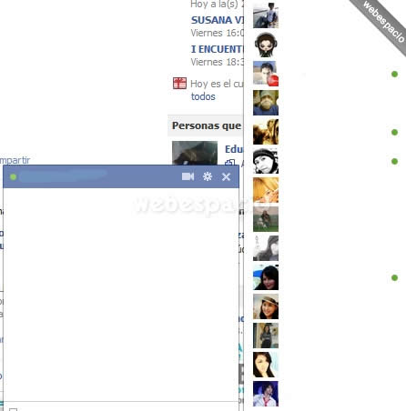 chatear en facebook
