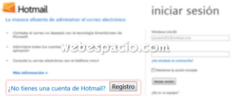 crear cuenta hotmail