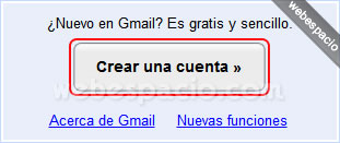crear cuenta gmail