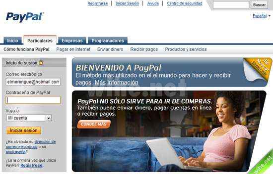 cobrar paypal