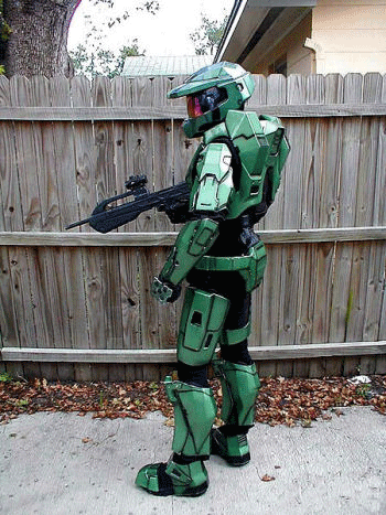 disfraz final fantasy de halo para halloween