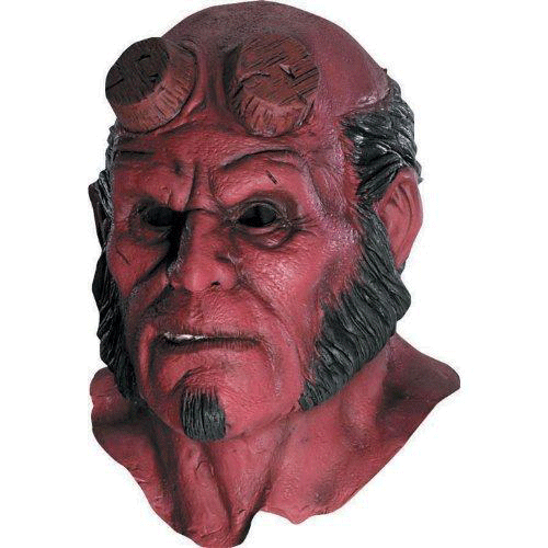 mascara de hellboy para halloween