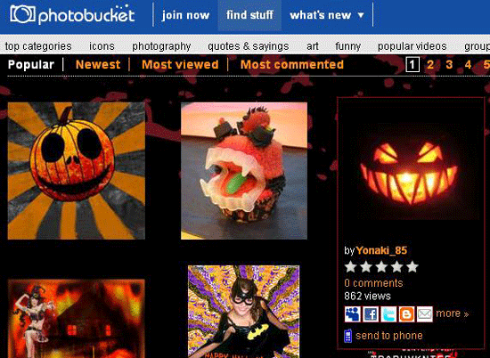 photobucket halloween