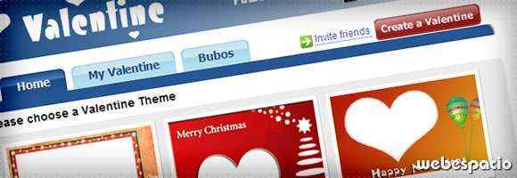 app valentine para facebook