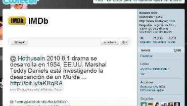 El robot de Twitter que te informa sobre películas y celebridades