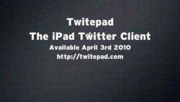 Trae Twitter al iPad