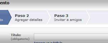 crear evento