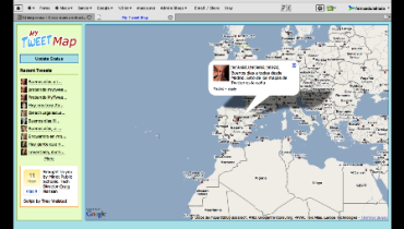 Ten a tus amigos de Twitter en un mapa con MyTweetMap