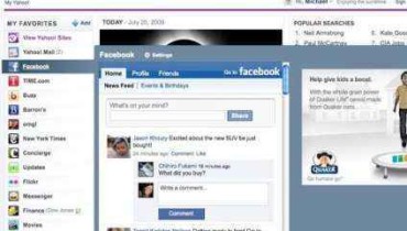 Actualiza tu estado en Facebook desde Yahoo! Correo