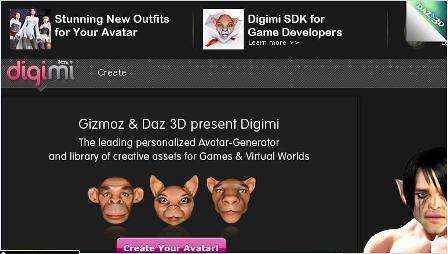 Crea avatares 3D personalizados con Digimi.com