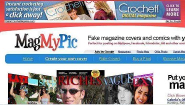Pon tu cara en la portada de una revista con MagMyPic.com