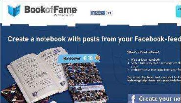 Tu cuaderno impreso de momentos Facebook con MyFamebook.net