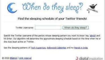 Analiza tus listas de Twitteros con SleepingTime.org