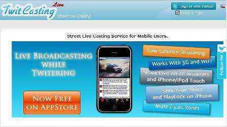 Stream lo que quieras a través de Twitter con TwitCasting.tv