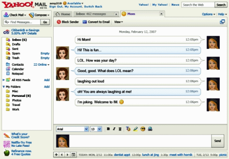 yahoo messenger