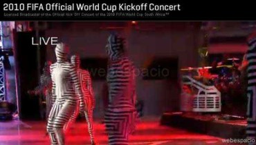 concierto del mundial de futbol
