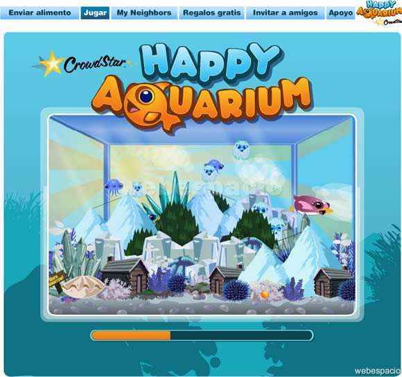 juego happy aquarium en facebook