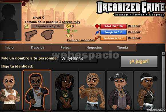 juego organized crime en hi5