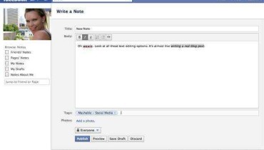 facebook notes