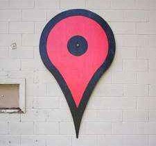 mapa pin