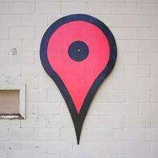 mapa pin