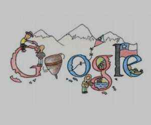 doodle homenaje chile