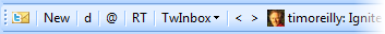 TwInbox toolbar