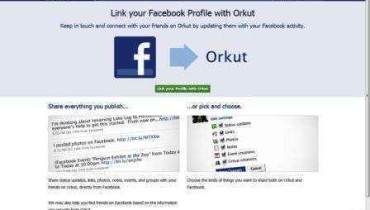 facebook vincular orkut