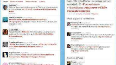tweets rescate mineros