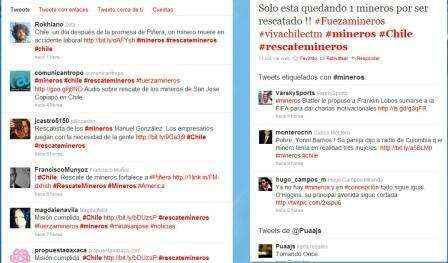 tweets rescate mineros