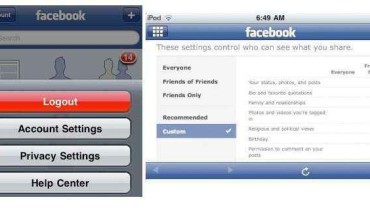 facebook iphone