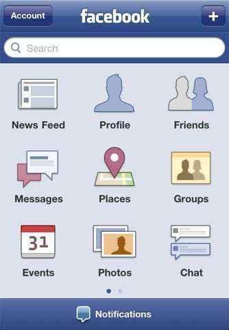 facebook iphone