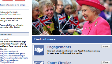 monarquia britanica facebook