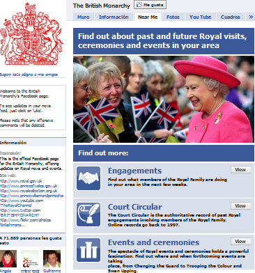 monarquia britanica facebook