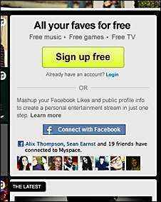 myspace facebook