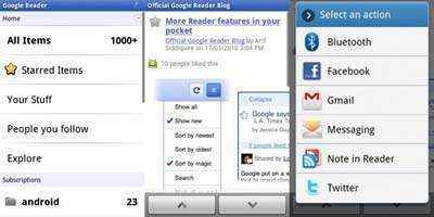 google reader android