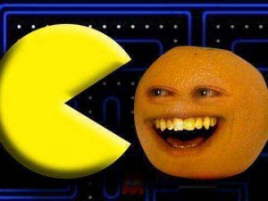 pacman naranja