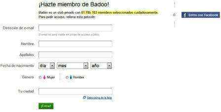 registro badoo