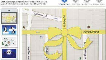 navidad google maps