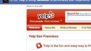 yelp facebook